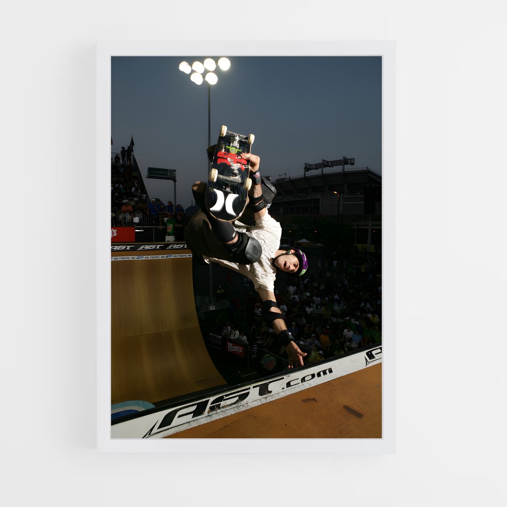 Poster Skate Legend – affiche Skateboard (vue 3)